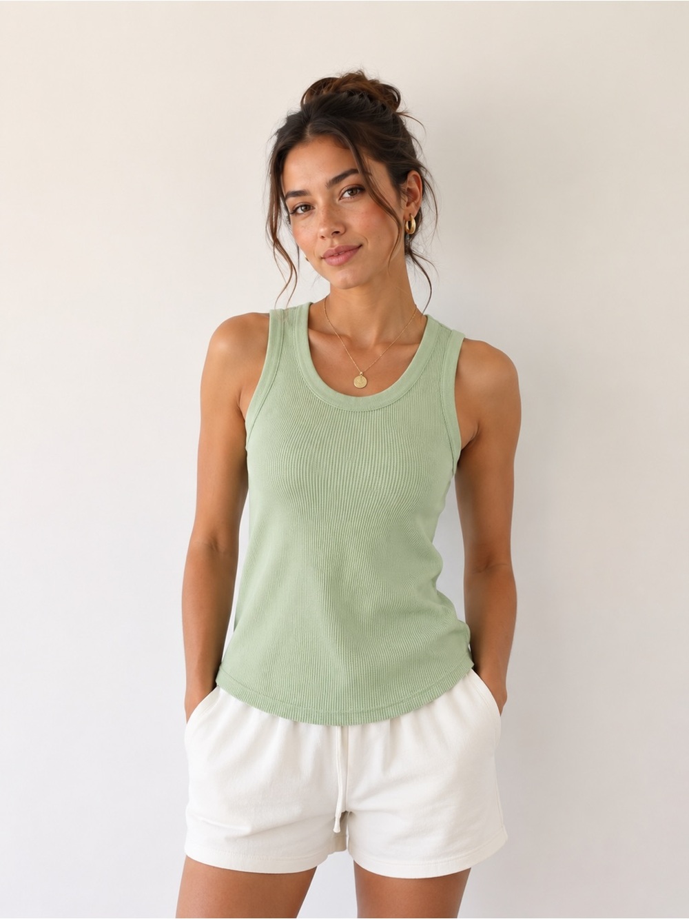 SMW Style My Way Ribbed Tank Top